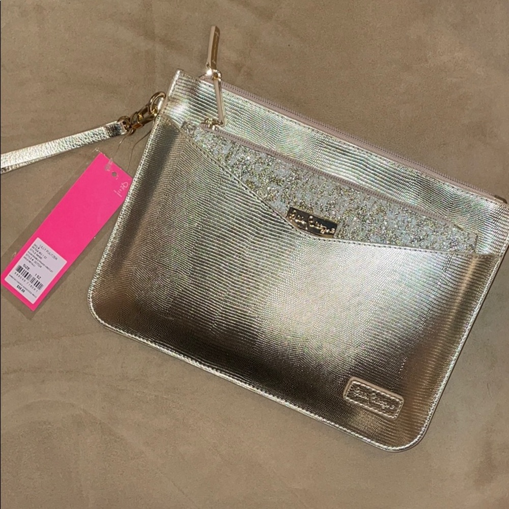 Lilly Pulitzer Double Pouch Wristlet